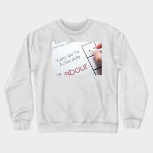 UK elections Vote Larry the Cat Crewneck Sweatshirt